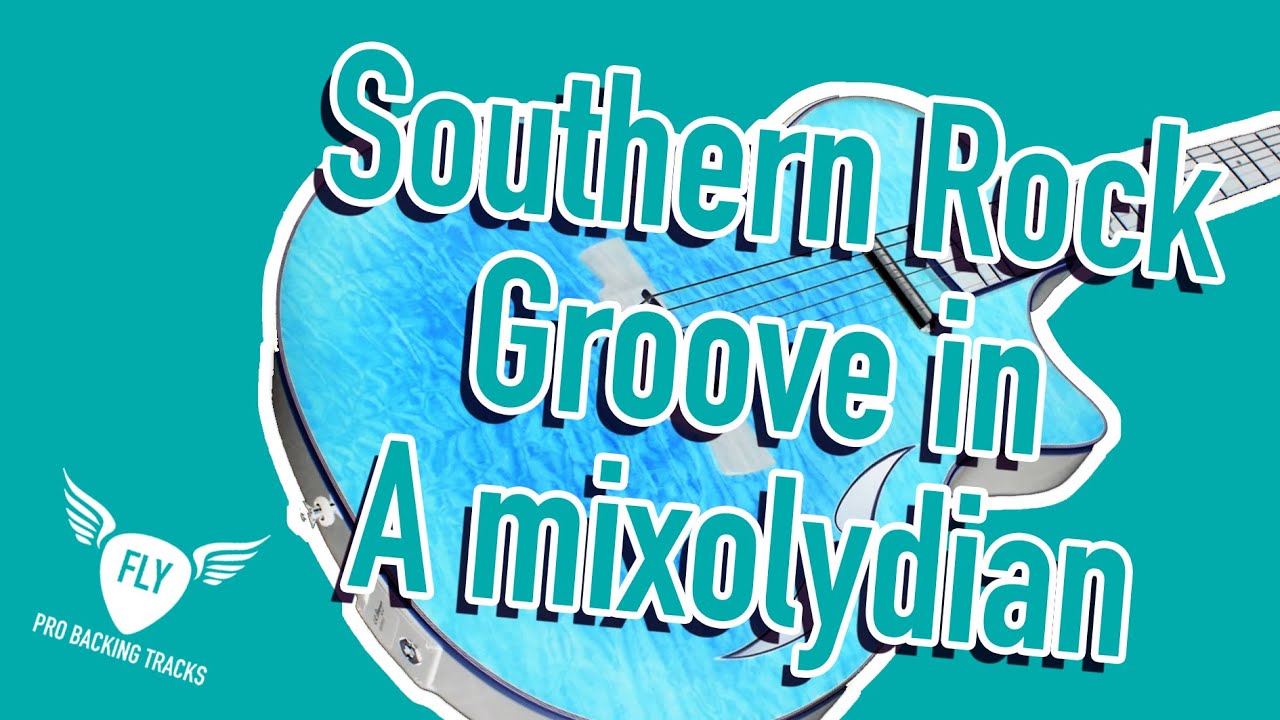 Southern Rock Groove Backing track for Guitar Jam in A Mixolydian