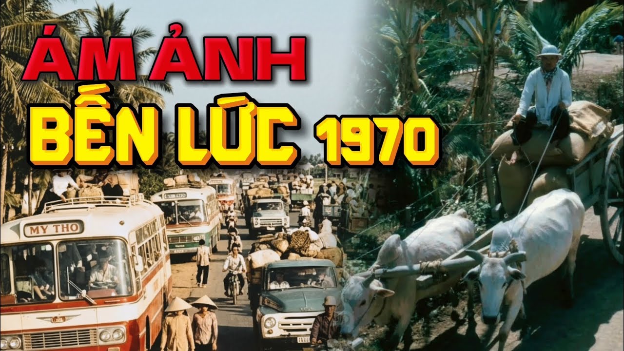 Thước Phim Màu Hiếm: Long An Trước 1975 - Ám Ảnh Cầu Sắt & Ký Ức Dòng Vàm Cỏ