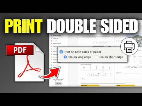 How To Print Double Sided PDF File (Step By Step)