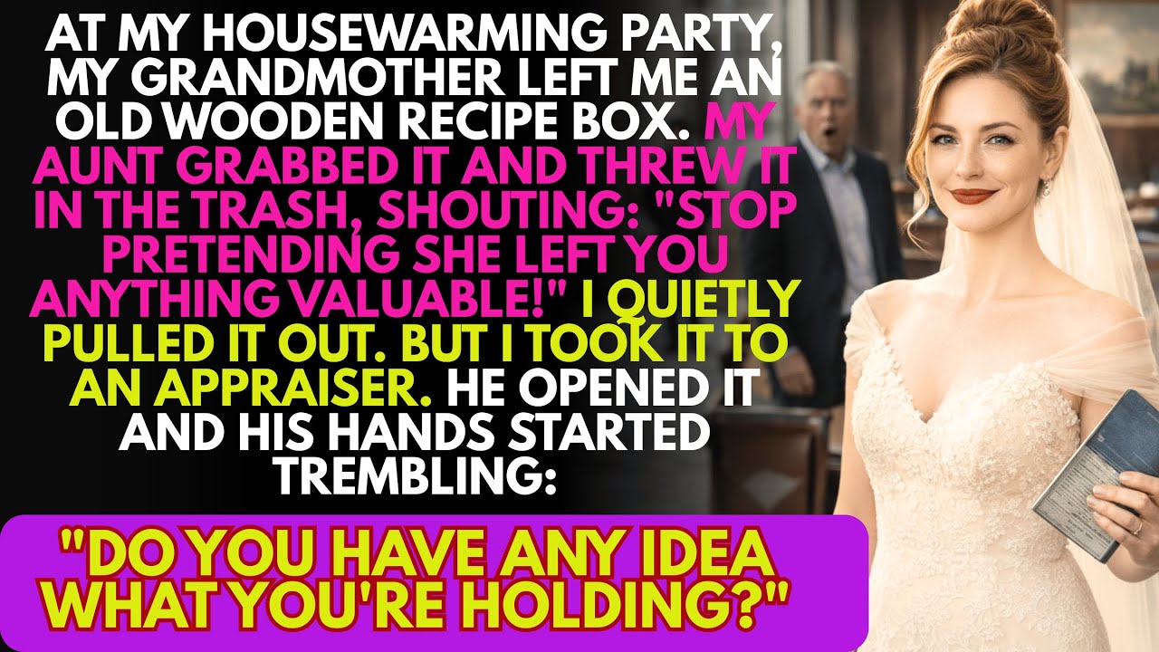 My Aunt Threw My Grandmother's Recipe Box In The Trash At My Housewarming—Until The Appraiser Told..
