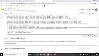 Factor Analysis Through Python Part 3