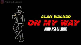 Dj on my way versi animasi dan lirik