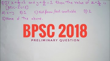 BPSC 2018 asked questions  || BPSC || UPSC || EDUholic