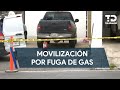 Fuga de gas provoca movilización en la colonia Cumbres Primer Sector en Monterrey