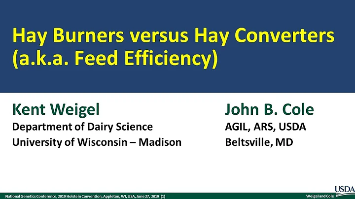 Feed Efficiency: Hay Burners Versus Hay Converters...