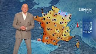 Weather forecast for France from April 12th to 18th, 2025