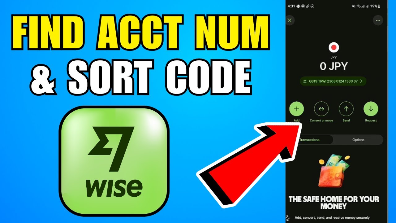 NANAO様 確認用 How To Find Wise Account Number & Sort Code (2026) (Complete Guide