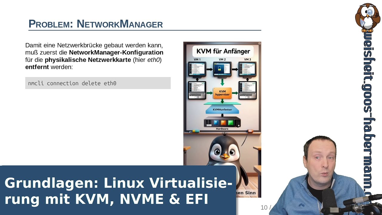 Grundlagen: Linux Virtualisierung mit KVM, NVME & EFI