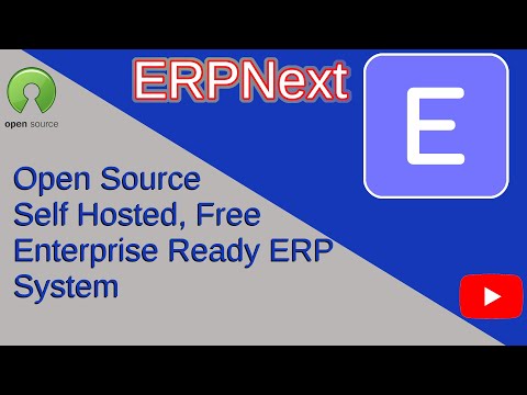 ERPNext is a free, self hosted, open source ERP System that is Enterprise and Production ready.