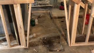 Replacing a Sagging house Main Beam