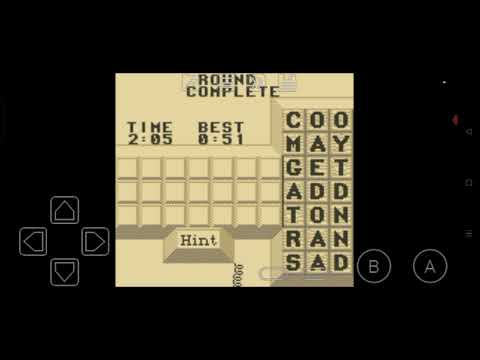 Game Over: Wordzap (GB)