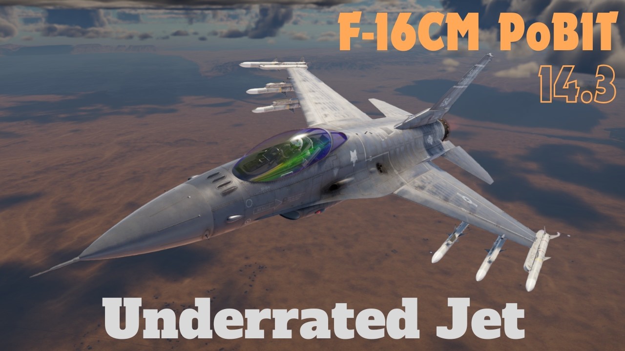 Pobit It's too EASY with the F-16 PoBIT... - War Thunder - YouTube