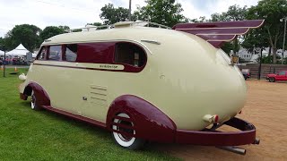 1941 Westen Flyer Motorhome designed by Brooks Stevens and rebuilt by Howdy Ledbetter.