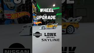 Liberty Walk Nissan Skyline R34 Wheel Upgrade #Hotwheels #Matchbox #Skyline #Diecast