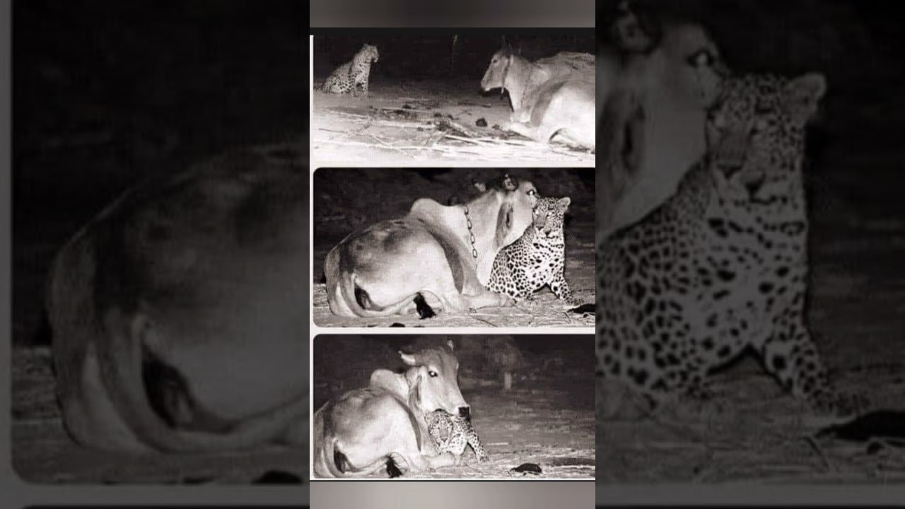 Leopard And Cow Mom || 360 Literature || Shorts