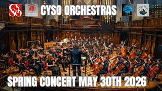 CYSO Orchestras May 30th Full Concert Video