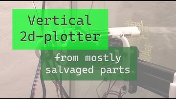 How to make a vertical 2d-plotter that draws on (glass) windows