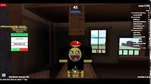 ROBLOX gameplay Twisted Murder part 1 sheriff problems