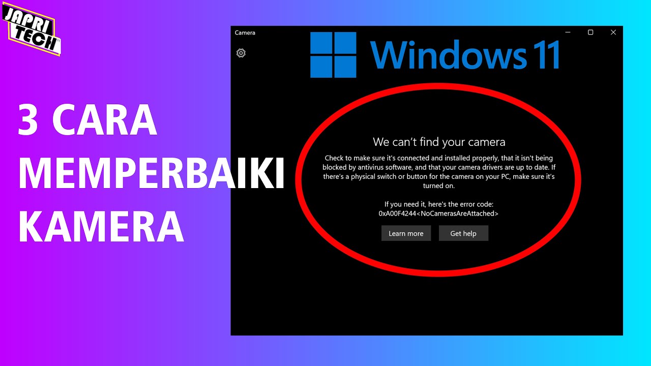 Cara Mengatasi Kamera Windows 11 Tidak Berfungsi