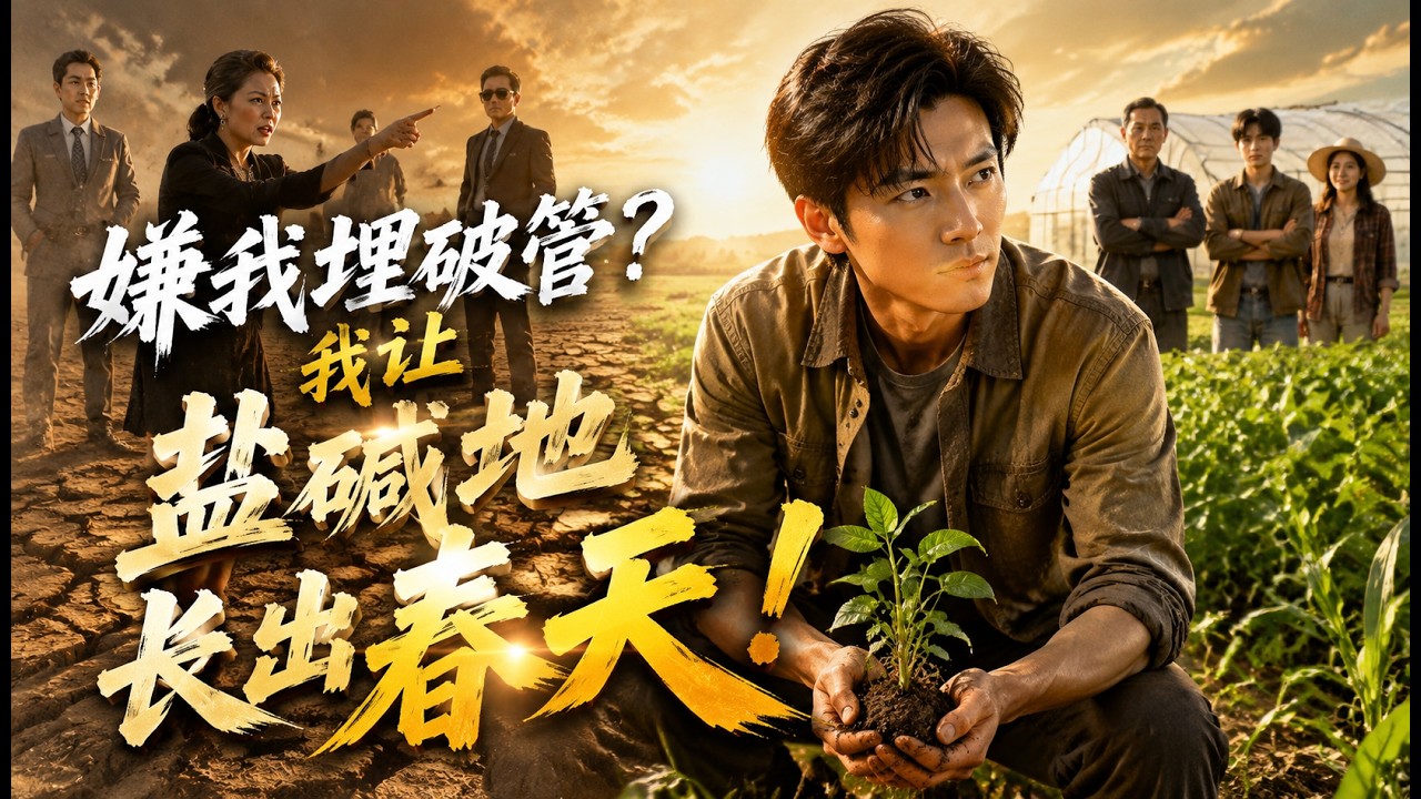 鹽鹼地變良田，她讓荒漠開出奇蹟