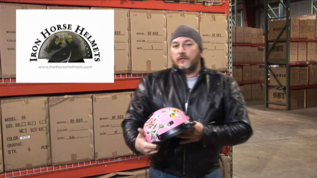 Ladies Motorcycle Helmet