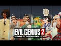 Evil Genius 2 - All Henchmen Side Stories (Jubei, Sir Daniel, Fugu + More!) 4K