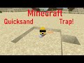 Easy Quicksand Sand Trap | Minecraft