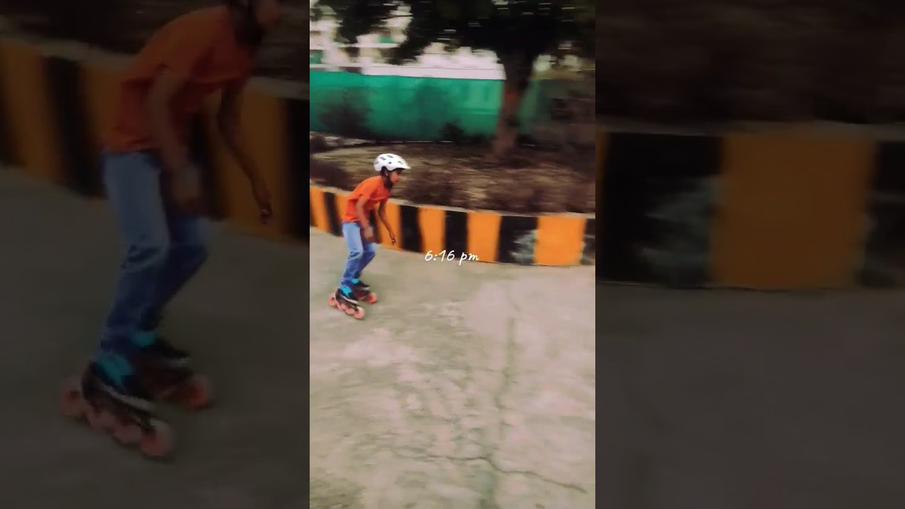 PRACTICE OF SKATING WITH DNT SHORTS