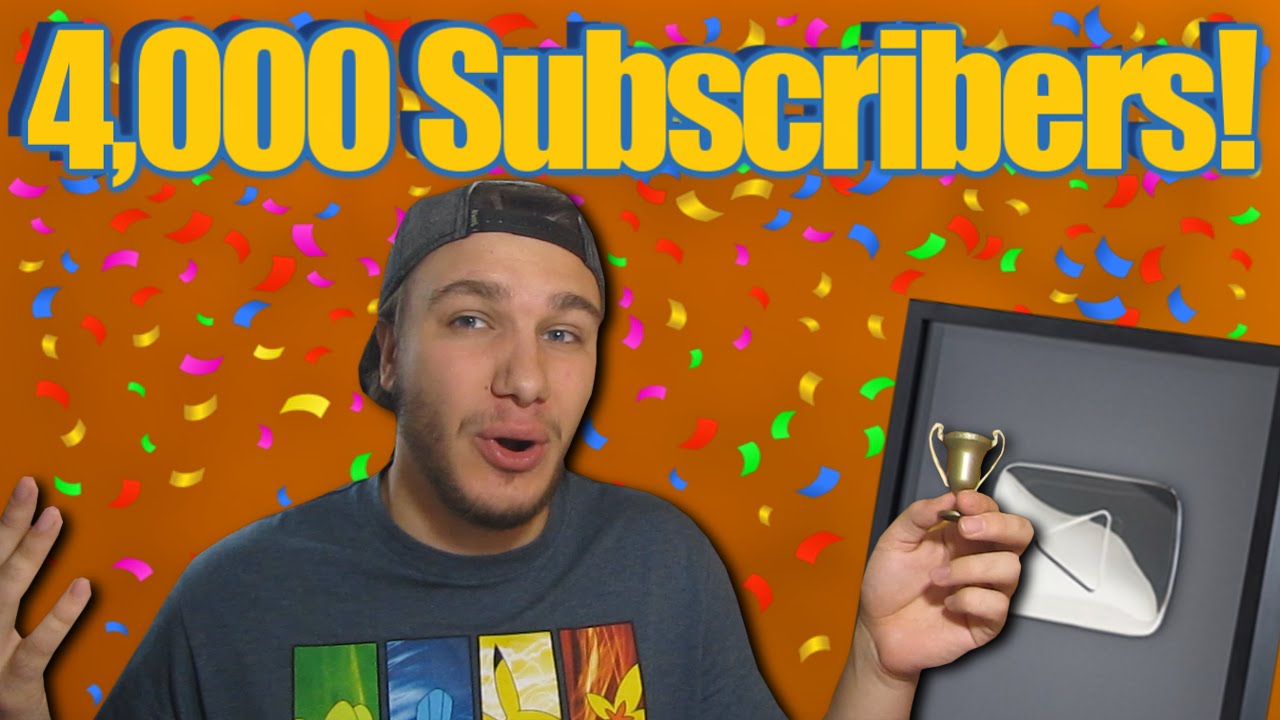 Unboxing 4000 Subscriber Trophy! - YouTube