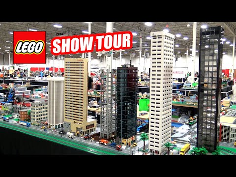 Full Tour of BrickFair Virginia 2022 LEGO Convention