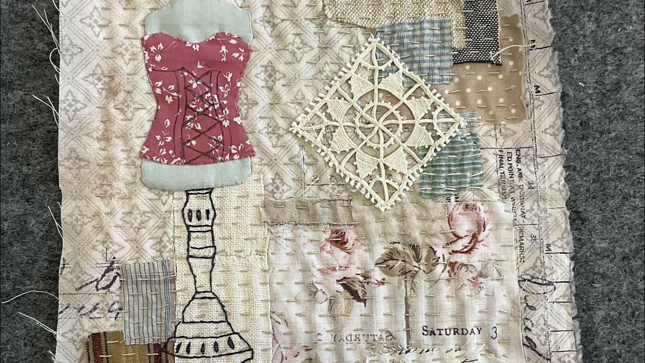 Part 18 Vintage Sewing Techniques needleturnapplique 