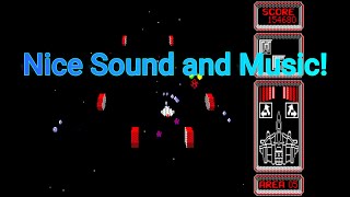 [FM77AV] SILPHEED Gameplay - Stage 5 Completed (Game Arts, FUJITSU FM-77AV)