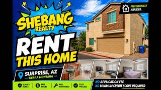 17717 W Mandalay Ln, Surprise AZ | Home for Rent | Shebang Realty