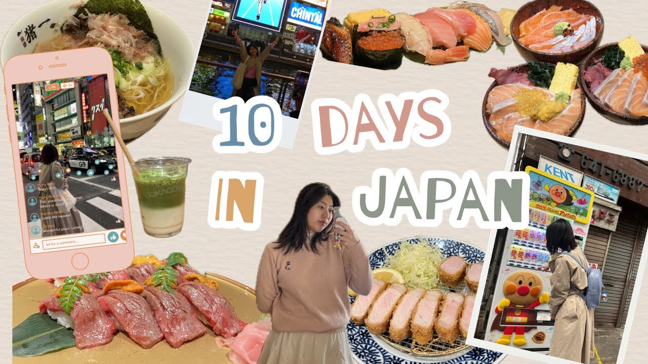 My first PTO! 10 Days in Japan 🌃🌟 + Japan Haul