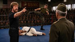 Chuck Norris Was Sparring 500 Marines When A General Said 'You're Wasting Their Time 5 Seconds Later