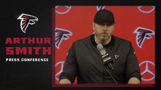Arthur Smith speaks to the media following the loss to the Saints | Atlanta Falcons | NFL