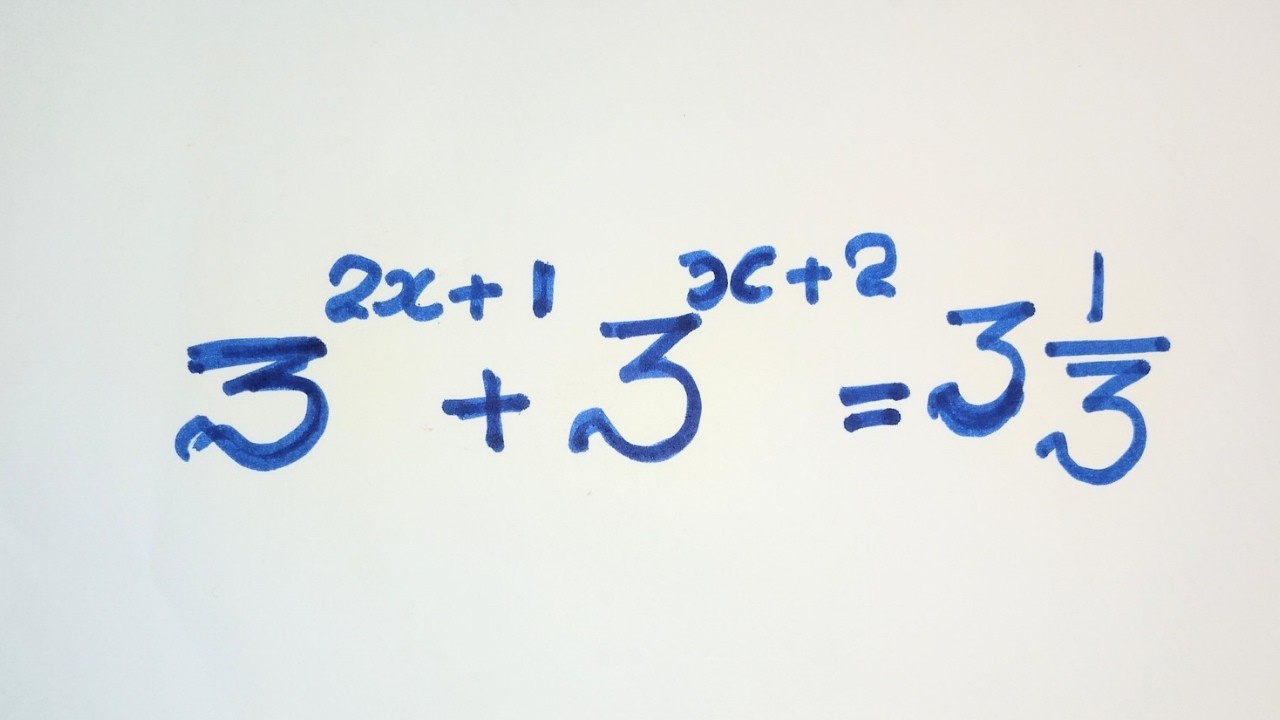 Math Algebra Header Solve for x | Algebra Math Olympiad Question - YouTube