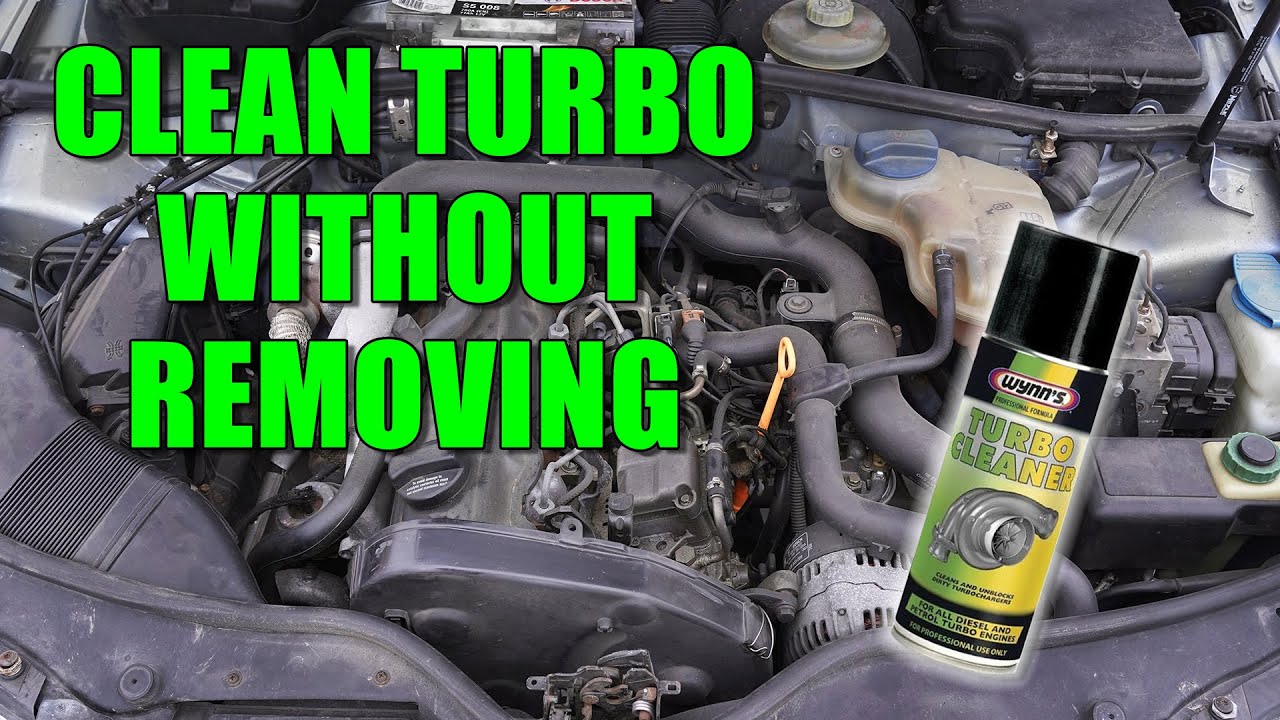 How to clean TURBO without removing ! 