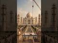 Taj Mahal Built in 60 Seconds #TajMahal #skyscraperconstruction #travel