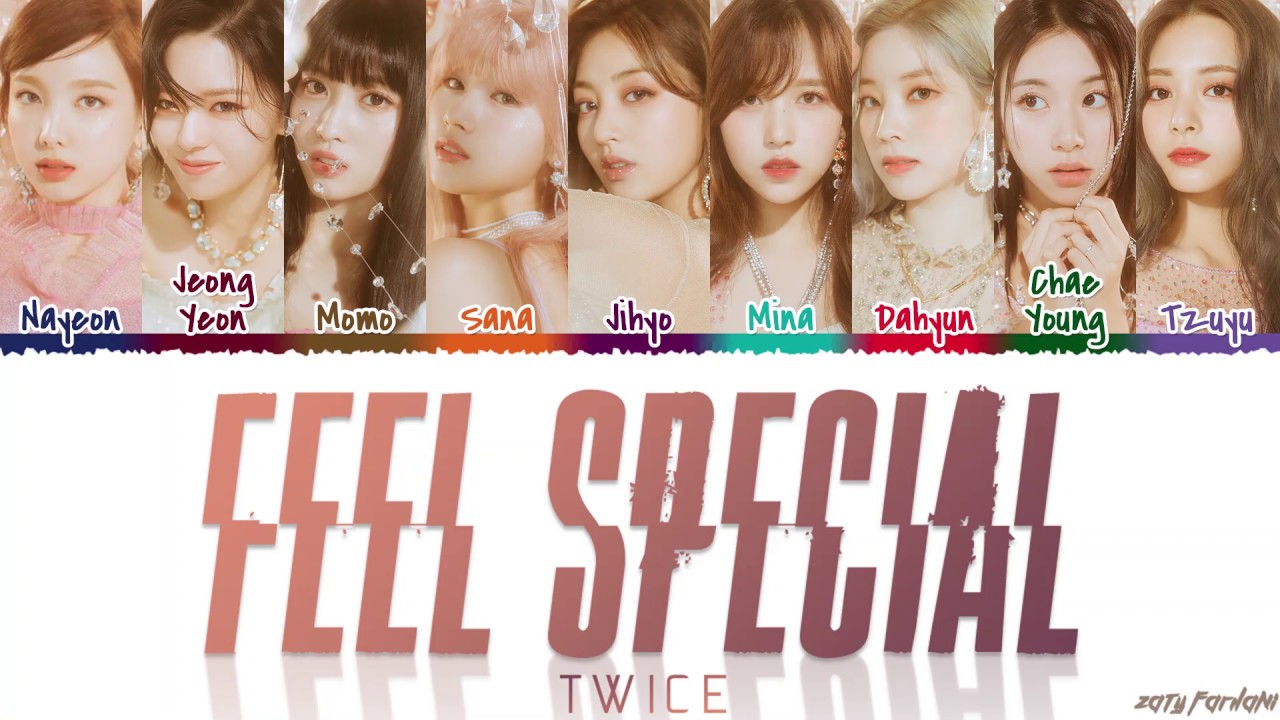 Twice 트와이스 Feel Special Lyrics Color Coded Han Rom Eng Youtube