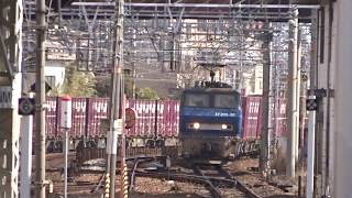 EF200-20牽引貨物列車　西明石駅通過3