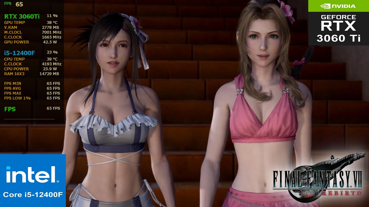 Final Fantasy 7 Rebirth on RTX 3060Ti || 1080p, 1440p Ultra Preset + DLSS & Optimized Settings