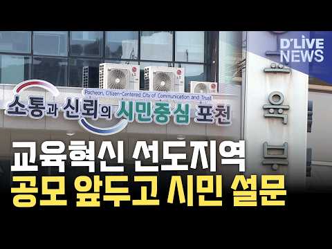 포천시 교육혁신지역 공모 앞두고 <strong>시민</strong> 설문
