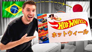 Recebi uma CAIXA DO JAPÃO da HOTWHEELS!