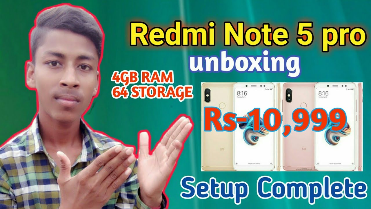 Redmi Note 5 pro Unboxing & Setup Complete Flipkart Cash On Delivery ALL TYPES INFO YouTube