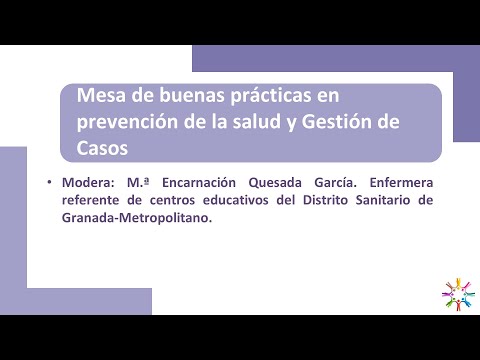 Mesa Buenas Practicas Prevención Salud - video from Easp