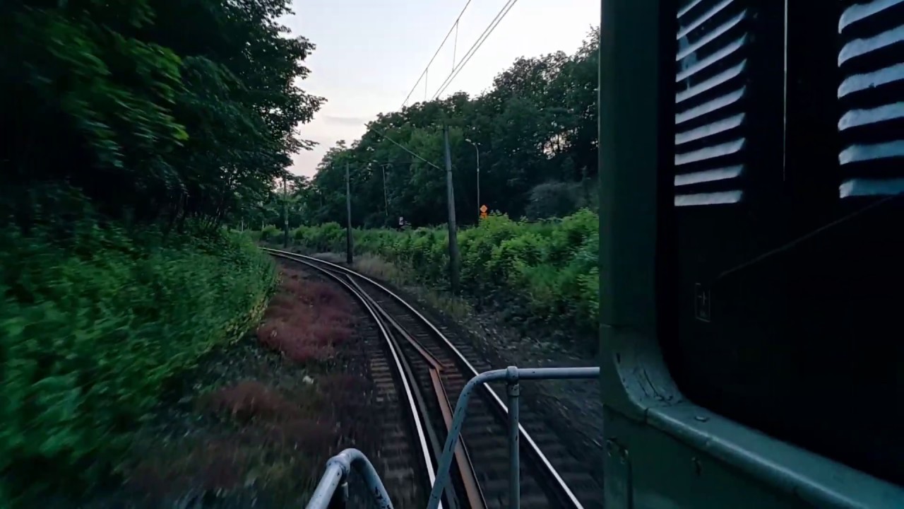 Okiem maszynisty - Płock most nad Wisłą