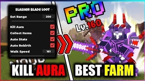 [⚔️UPD] Slasher Blade Loot Script - KILL AURA, AUTO STATS, REBIRTH (NO KEY!!)