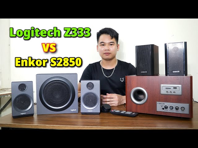 So Sánh Loa Logitech Z333 Và Enkor S2850 Chi Tiết Nhất