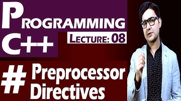 Lecture: 08 | # Preprocessor Directive Hindi/Urdu | by Syed Bakht